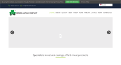 Desktop Screenshot of irishcasings.com